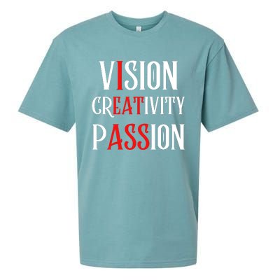 Vision Creativity Passion Sueded Cloud Jersey T-Shirt