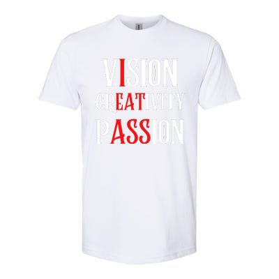 Vision Creativity Passion Softstyle® CVC T-Shirt