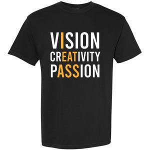 Vision Creativity Passion | I Eat Ass Funny Hidden Message Garment-Dyed Heavyweight T-Shirt