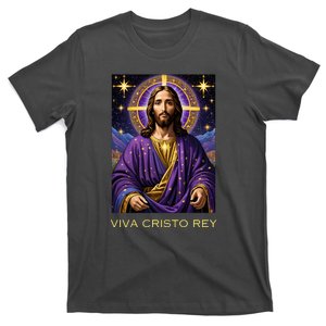 Viva Cristo Rey Catholic Jesus Christ The King T-Shirt