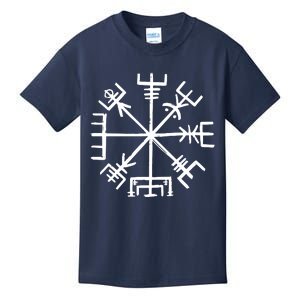 Viking Compass Round Valhalla Viking Kids T-Shirt