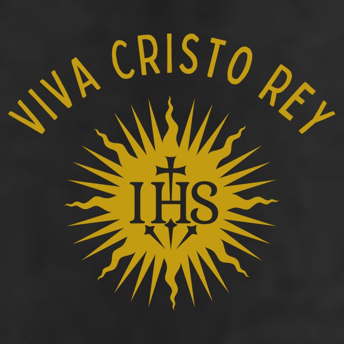 Viva Cristo Rey Roman Catholic 7 Panel Mesh Trucker Snapback Hat