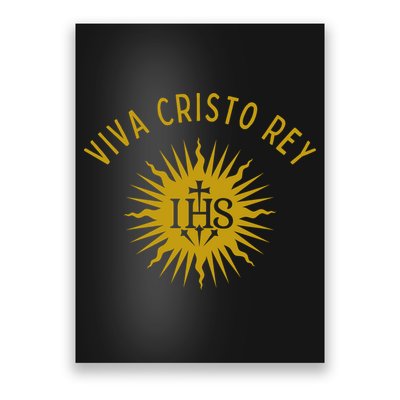 Viva Cristo Rey Roman Catholic Poster