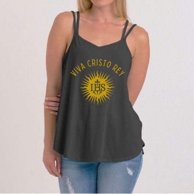 Viva Cristo Rey Roman Catholic Women's Strappy Tank