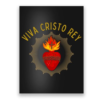 Viva Cristo Rey Roman Catholic Poster