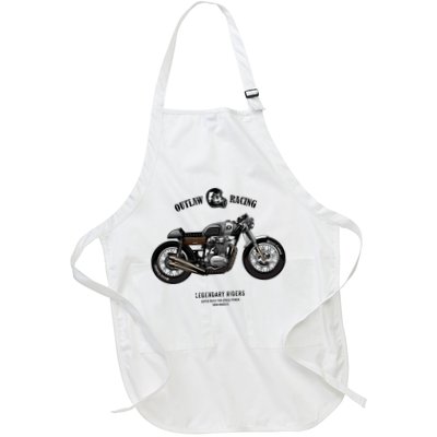 Vintage Cafe Racer Poster Apron