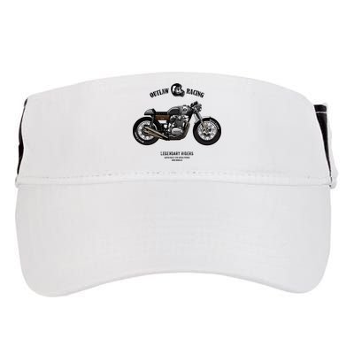 Vintage Cafe Racer Poster Adult Drive Performance Visor
