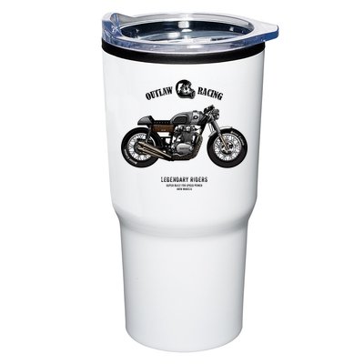 Vintage Cafe Racer Poster Tumbler