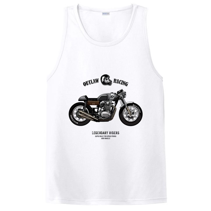 Vintage Cafe Racer Poster PosiCharge Competitor Tank
