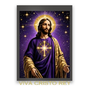 Viva Cristo Rey Catholic Jesus Christ The King Poster