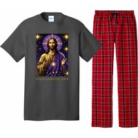 Viva Cristo Rey Roman Catholic Jesus Christ Pajama Set