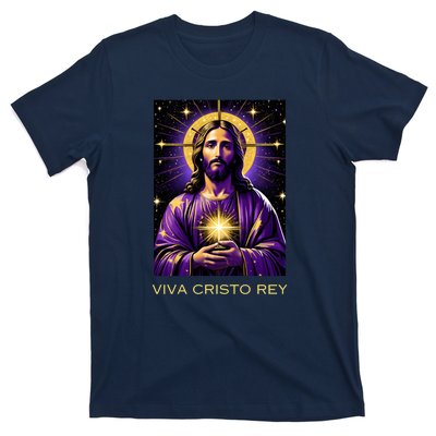 Viva Cristo Rey Catholic Jesus Christ The King T-Shirt