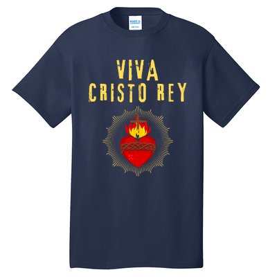 Viva Cristo Rey Roman Catholic Gift Tall T-Shirt