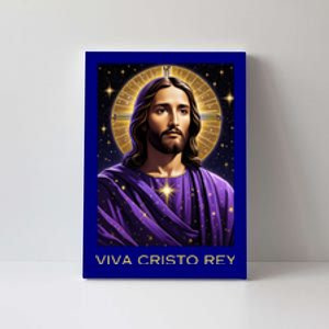 Viva Cristo Rey Roman Catholic Jesus Christ Canvas