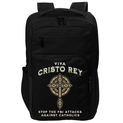 Viva Cristo Rey Roman Catholic Religious Freedom Impact Tech Backpack