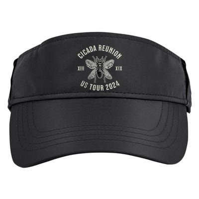 Vintage Cicada Reunion 2024 Cicada Broods Xix And Xiii Adult Drive Performance Visor