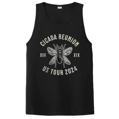 Vintage Cicada Reunion 2024 Cicada Broods Xix And Xiii PosiCharge Competitor Tank