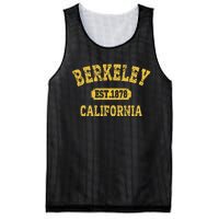 Vintage Cali Retro Berkeley California CA Berkeley Mesh Reversible Basketball Jersey Tank