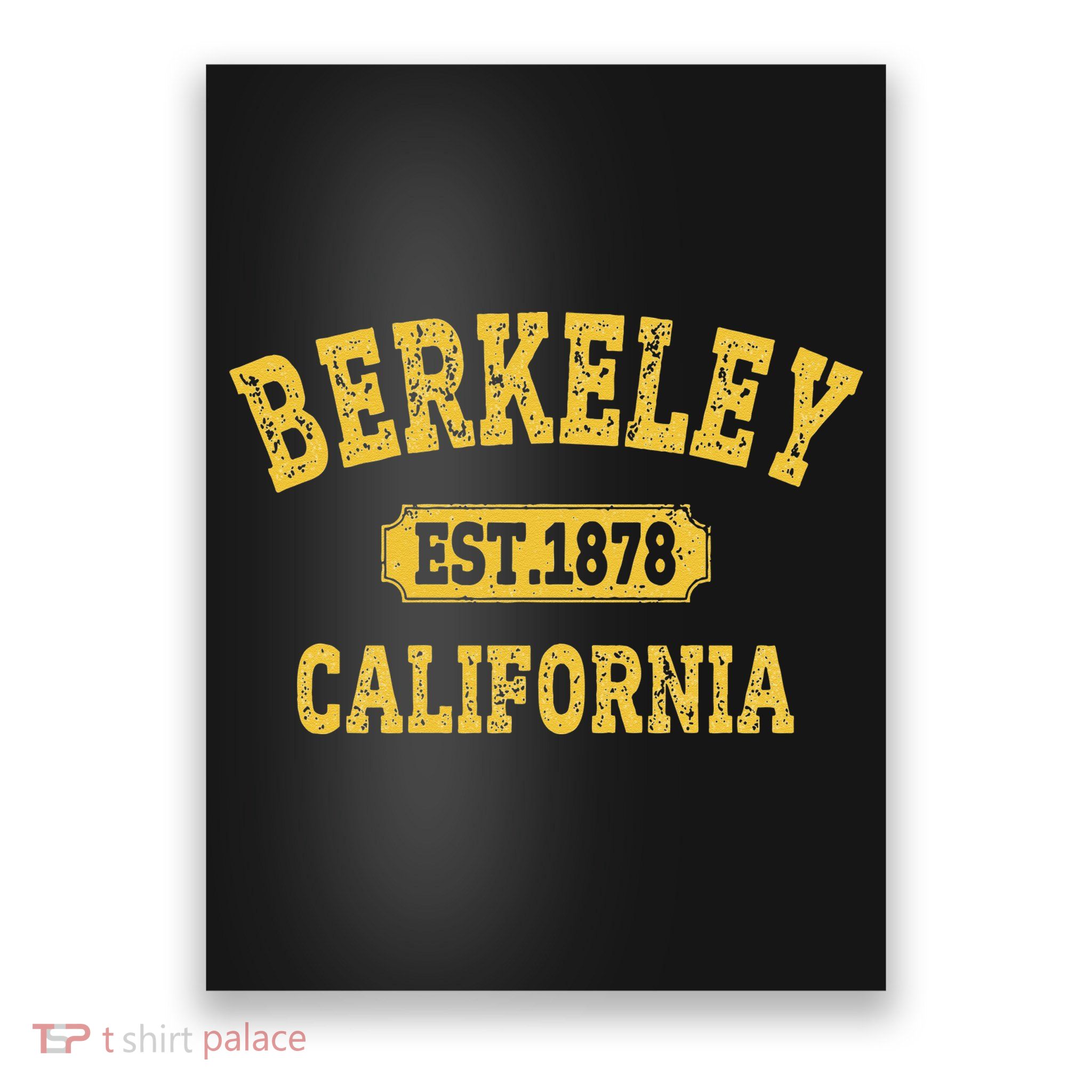 Vintage Cali Retro Berkeley California CA Berkeley Poster