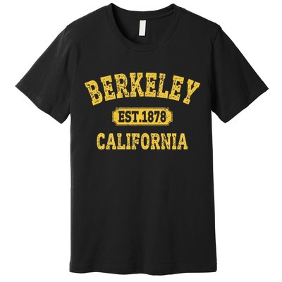 Vintage Cali Retro Berkeley California CA Berkeley Premium T-Shirt