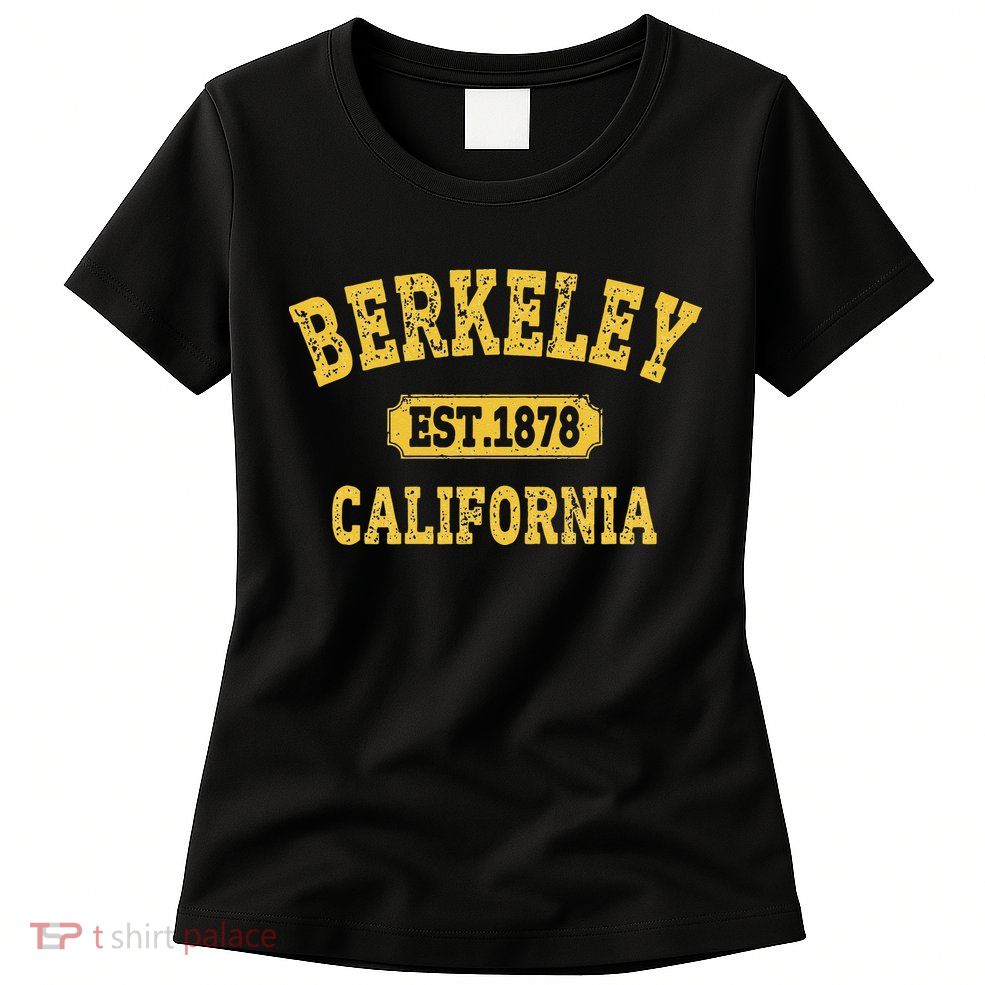 Vintage Cali Retro Berkeley California CA Berkeley Womens T-Shirt
