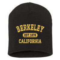 Vintage Cali Retro Berkeley California CA Berkeley Short Acrylic Beanie