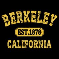 Vintage Cali Retro Berkeley California CA Berkeley Short Acrylic Beanie