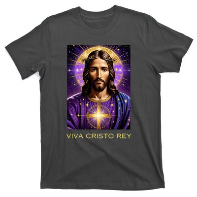 Viva Cristo Rey Catholic Jesus Christ The King T-Shirt