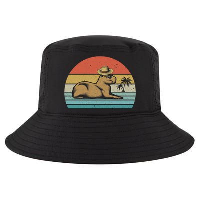 Vintage Capybara Retro Capybara Cool Comfort Performance Bucket Hat