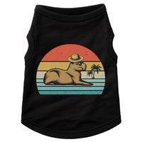 Vintage Capybara Retro Capybara Doggie Tank