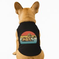 Vintage Capybara Retro Capybara Doggie Tank