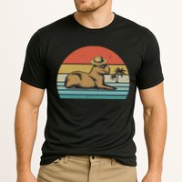 Vintage Capybara Retro Capybara Performance Shirt