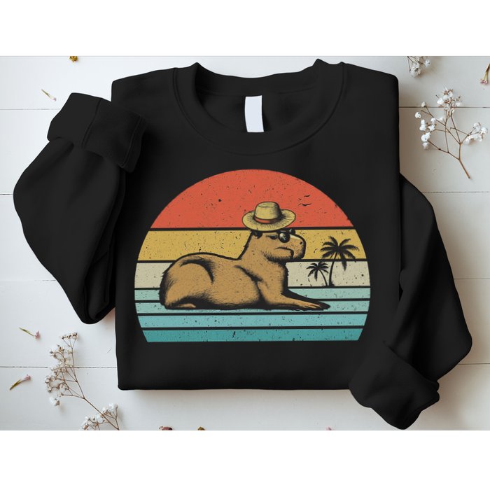 Vintage Capybara Retro Capybara Sweatshirt