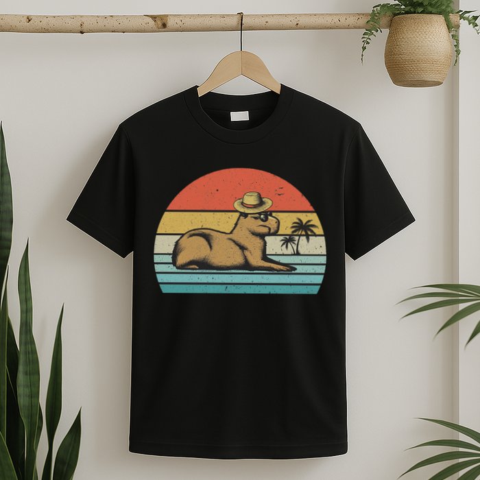 Vintage Capybara Retro Capybara T-Shirt