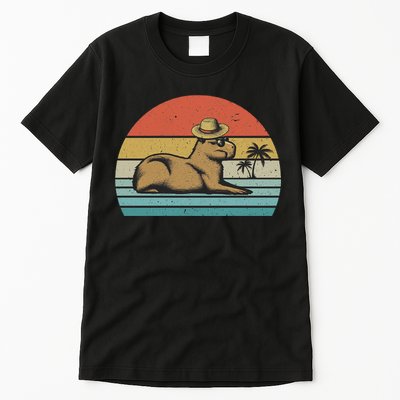 Vintage Capybara Retro Capybara Tall T-Shirt