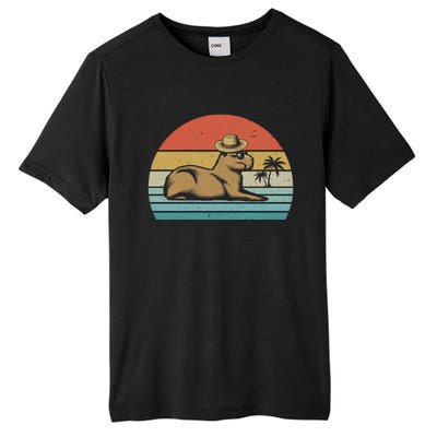 Vintage Capybara Retro Capybara Tall Fusion ChromaSoft Performance T-Shirt