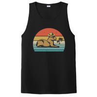 Vintage Capybara Retro Capybara PosiCharge Competitor Tank