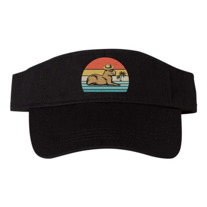 Vintage Capybara Retro Capybara Visor