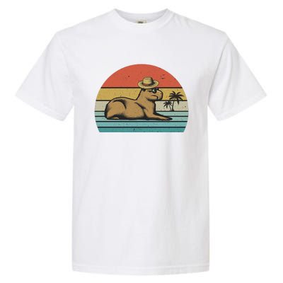 Vintage Capybara Retro Capybara Garment-Dyed Heavyweight T-Shirt