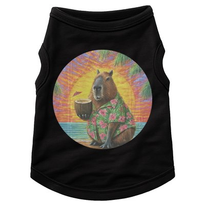 Vintage Capybara Retro Capybara Doggie Tank