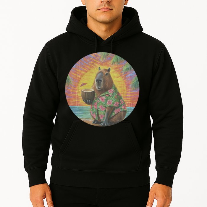 Vintage Capybara Retro Capybara Hoodie