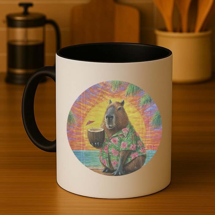 Vintage Capybara Retro Capybara Mug