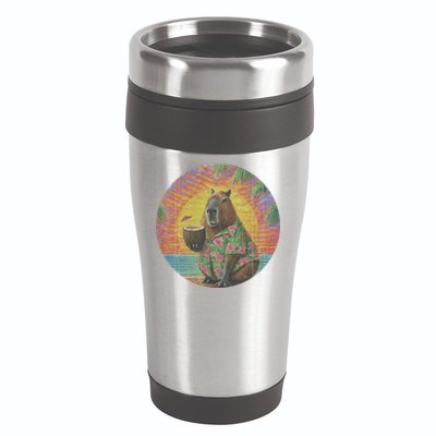 Vintage Capybara Retro Capybara 16oz Travel Tumbler