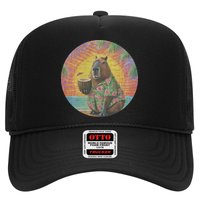 Vintage Capybara Retro Capybara Trucker Hat