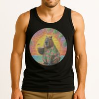 Vintage Capybara Retro Capybara Tank Top