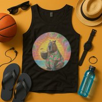 Vintage Capybara Retro Capybara Tank Top