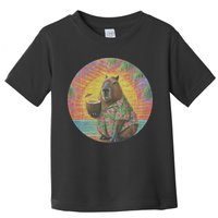 Vintage Capybara Retro Capybara Toddler T-Shirt