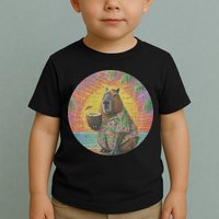 Vintage Capybara Retro Capybara Toddler T-Shirt