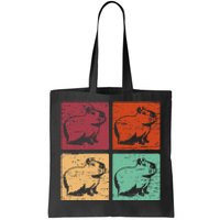 Vintage Capybara Rodent Animals Vintage Capybaras Capybara  Tote Bag