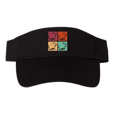 Vintage Capybara Rodent Animals Vintage Capybaras Capybara  Visor